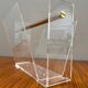 Porte revue david lange plexiglas