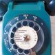 Téléphone rotatif S 63 bleu