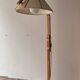 Scandinavian Modern Beech Aneta Floor Lamp by Jan Wickelgren, Sweden,