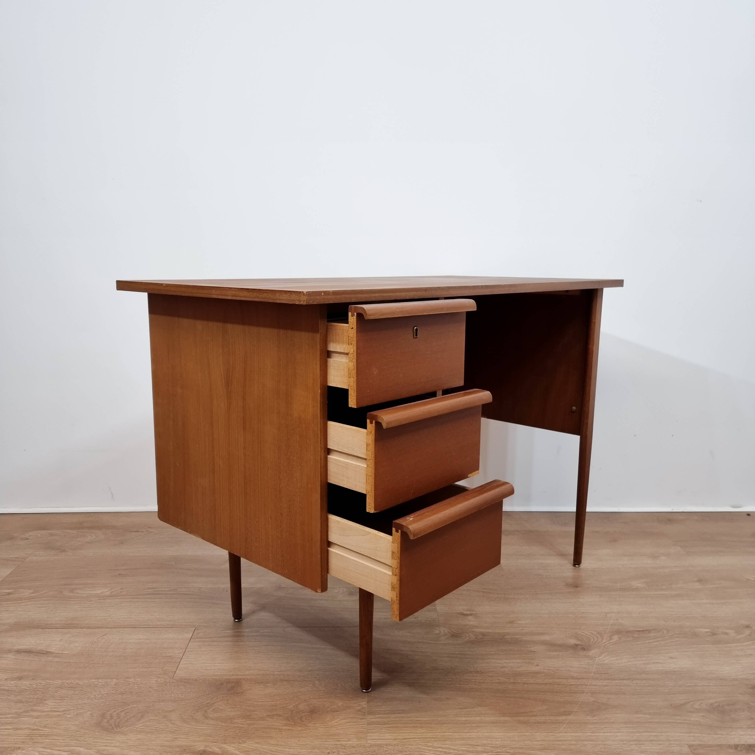 Scandinavian teak desk from the 1960s