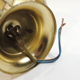 Vintage Capiz Shell Pendant Lamp – Woven Mother of Pearl Shade,