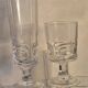 Verres à pied vintage