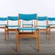 Vintage 6er Set Stühle Erik Buch Danish Mid Century 50er 60er