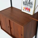Teak system bookcase, Danish design, 1960s, production: Denmark