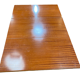 Mahogany veneer dining table by Marcel Gascoin 1960 for Alveole