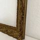 Old frame in gilded wood with stucco decoration circa 1900