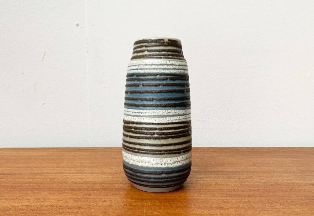 West German Fat Lava ceramic vase in Mid-Century style from the 1960s by Scheurich.