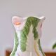 Large slip vase of Arum flowers