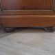 Rare Louis Philippe chest of drawers with 7 drawers from the 80s in cherry wood
