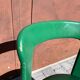 6 Bruno Rey Kush & co Green Stackable Chairs Circa 1970