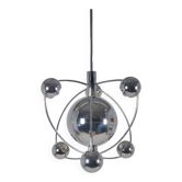 Chandelier 'Satellite' italien conçu par Goffredo Reggiani, années 1960.