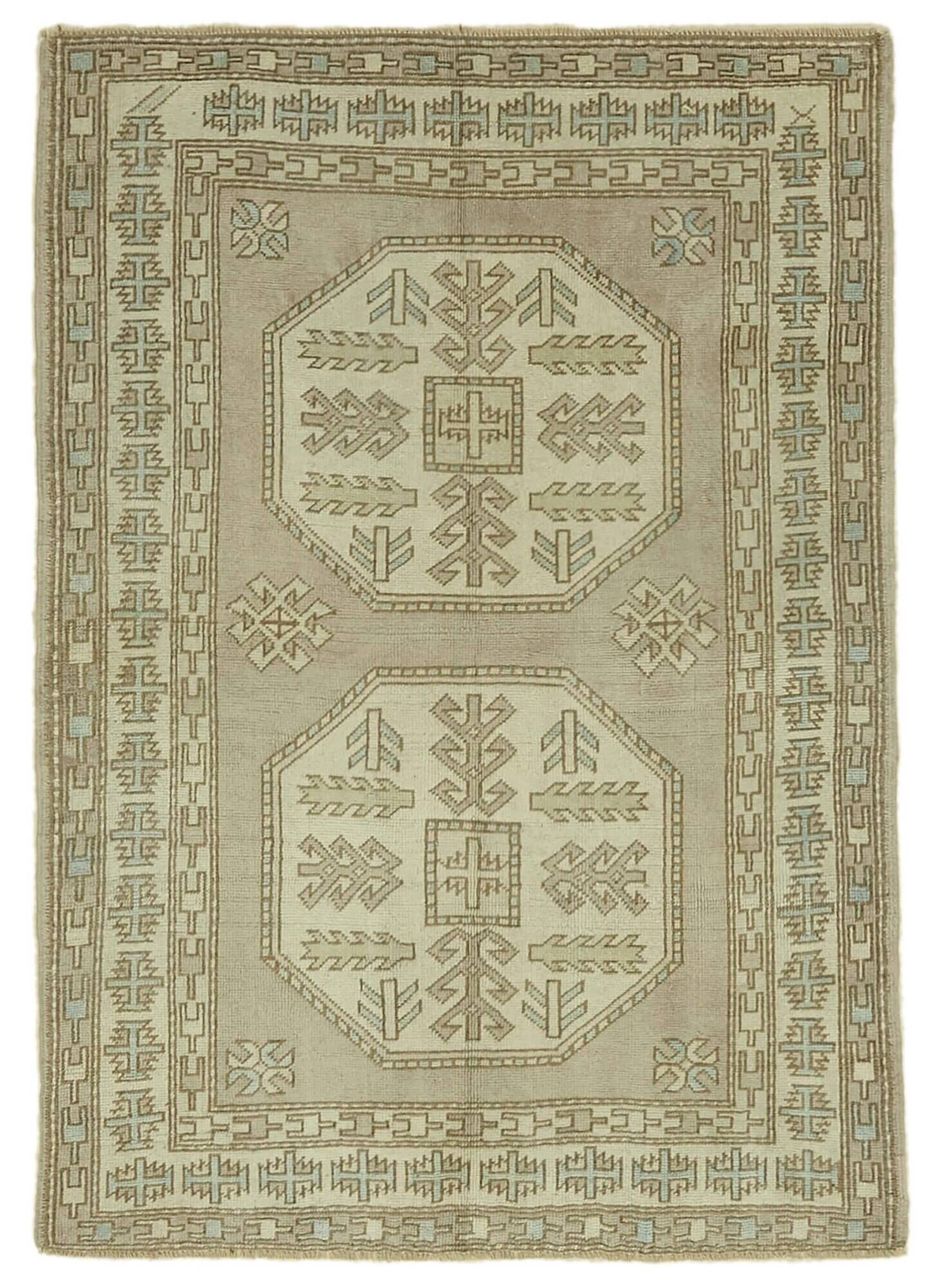 Turkish Vintage Anatolian Rug 127 cm x 180 cm