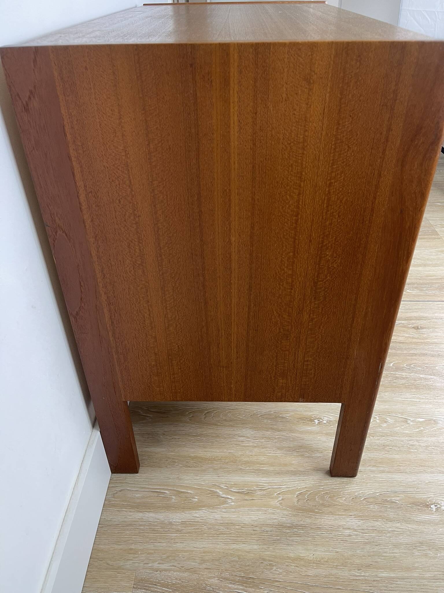 Scandinavian teak chest of drawers