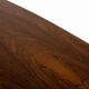 Dining table in palisander veneer with semi-matt lacquer finish