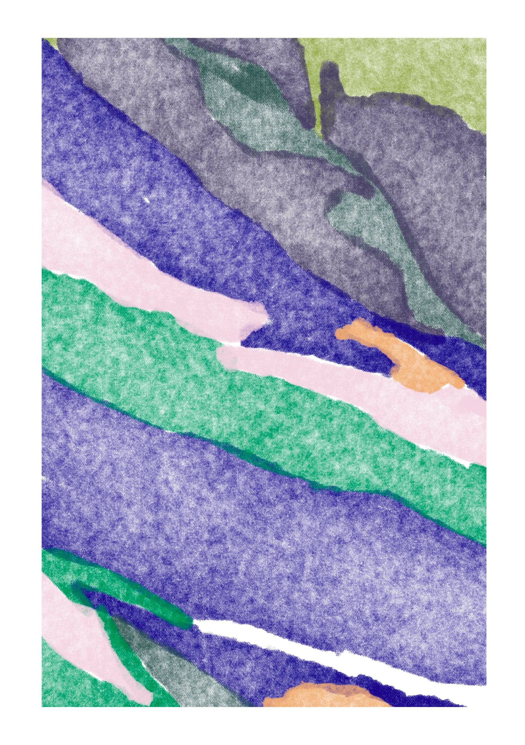 Calanques 5 - Illustration A4