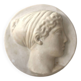 Woman in the antique style