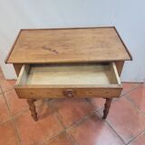 Side table bamboo wood cherry tree