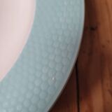 Set of 3 turquoise soup plates L'Amandinoise