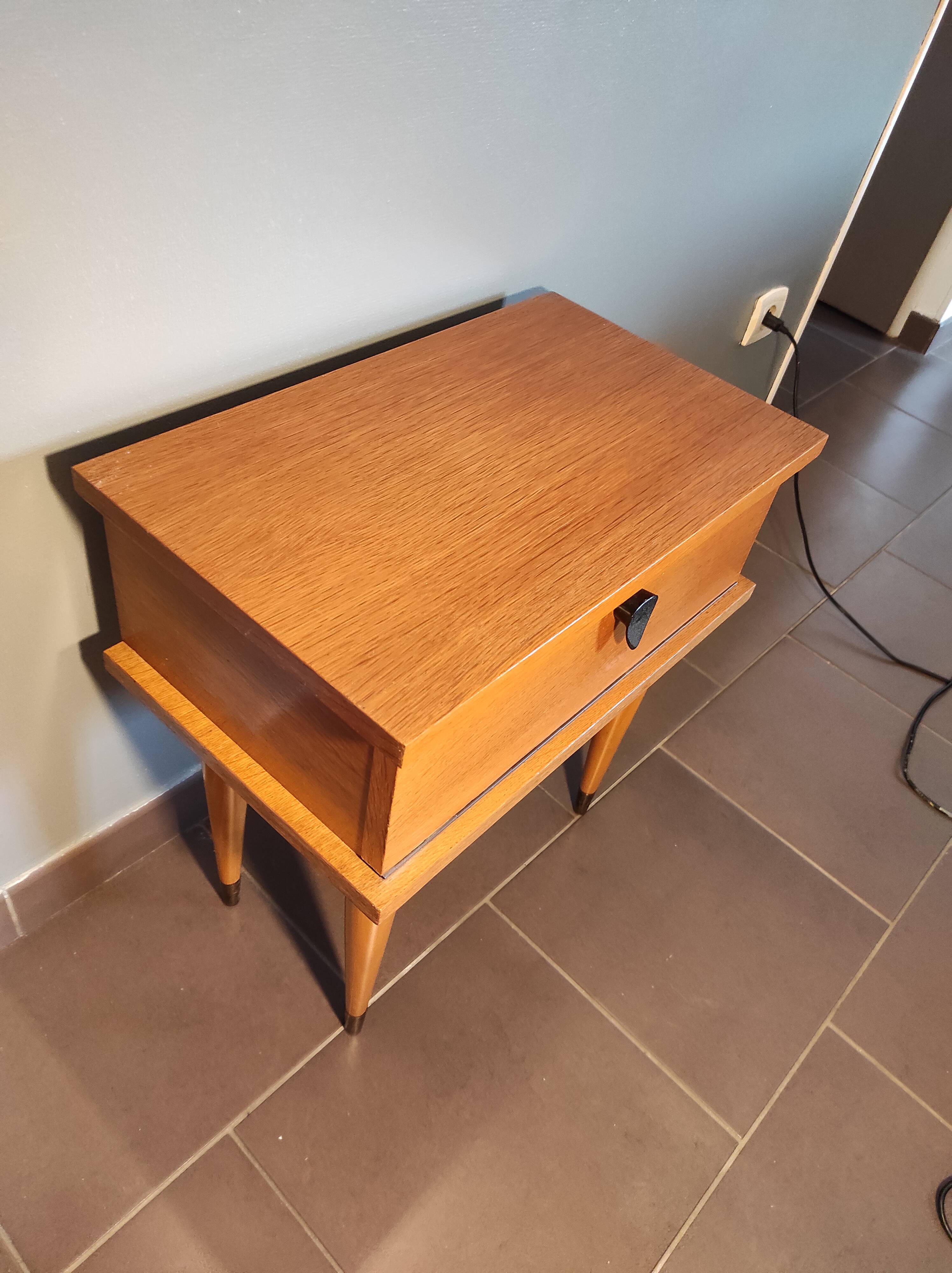 Scandinavian bedside table