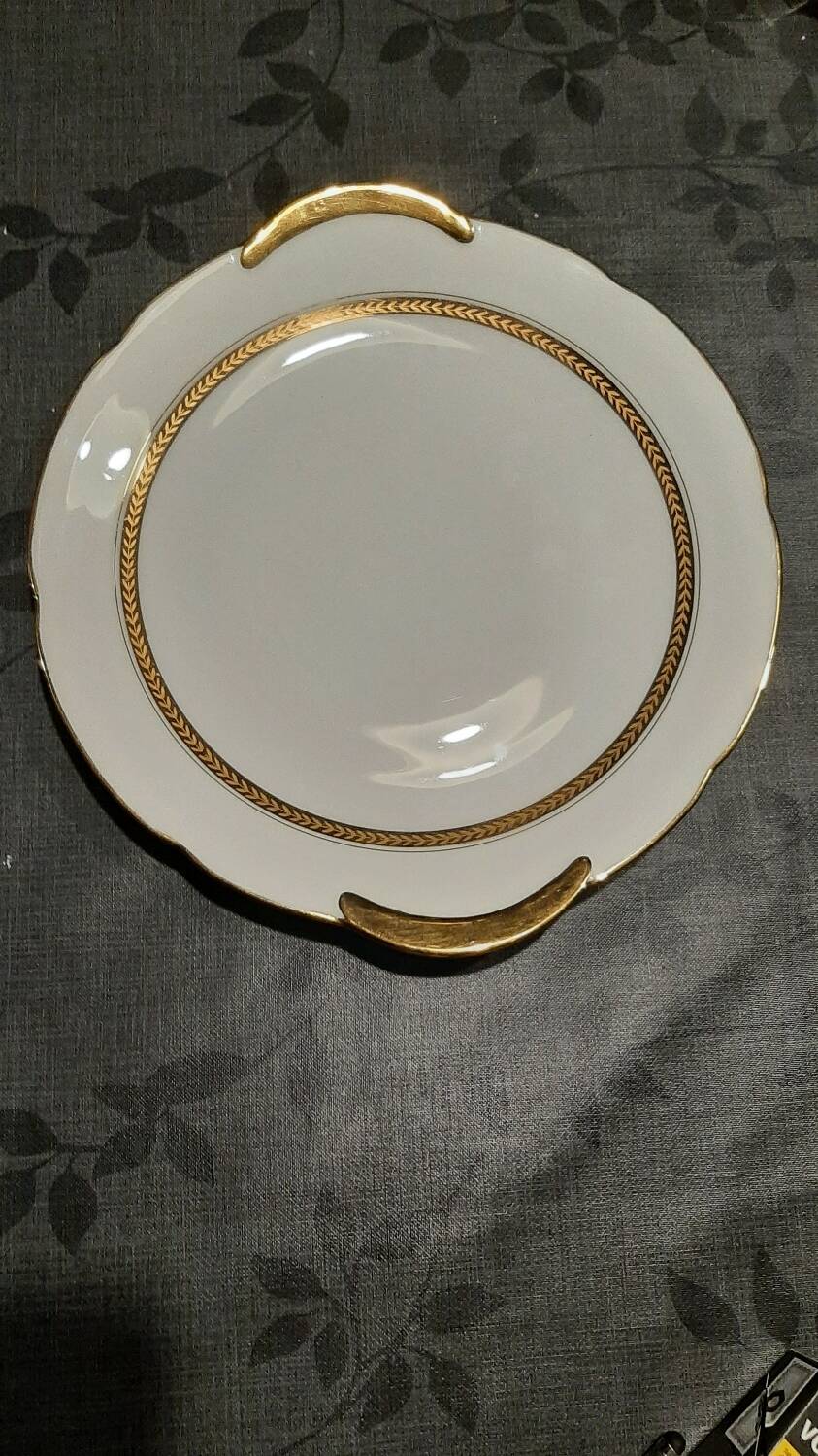 Limoges porcelain cake dish