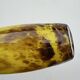 Large marbled yellow Art Deco vase