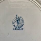 Iron earth plate from Orchies earthenware factory