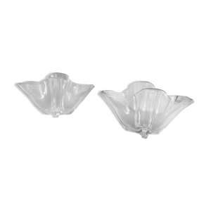 Paire de vases en cristal