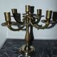 Pair of candlesticks 5 bronze lights