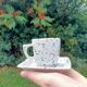 Ensemble de Tasses à Café Contemporaines