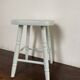 Tabouret pin vert céladon