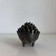 Vintage 1950 hedgehog ashtrays by Walter Bosse for Hertha Baller