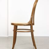 Chaise de bistrot vintage en bois courbé