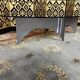 Coffee table 1970 in stainless steel and glass