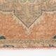 3x12 Soft Wool Pale Red Turkish Vintage Runner Rug