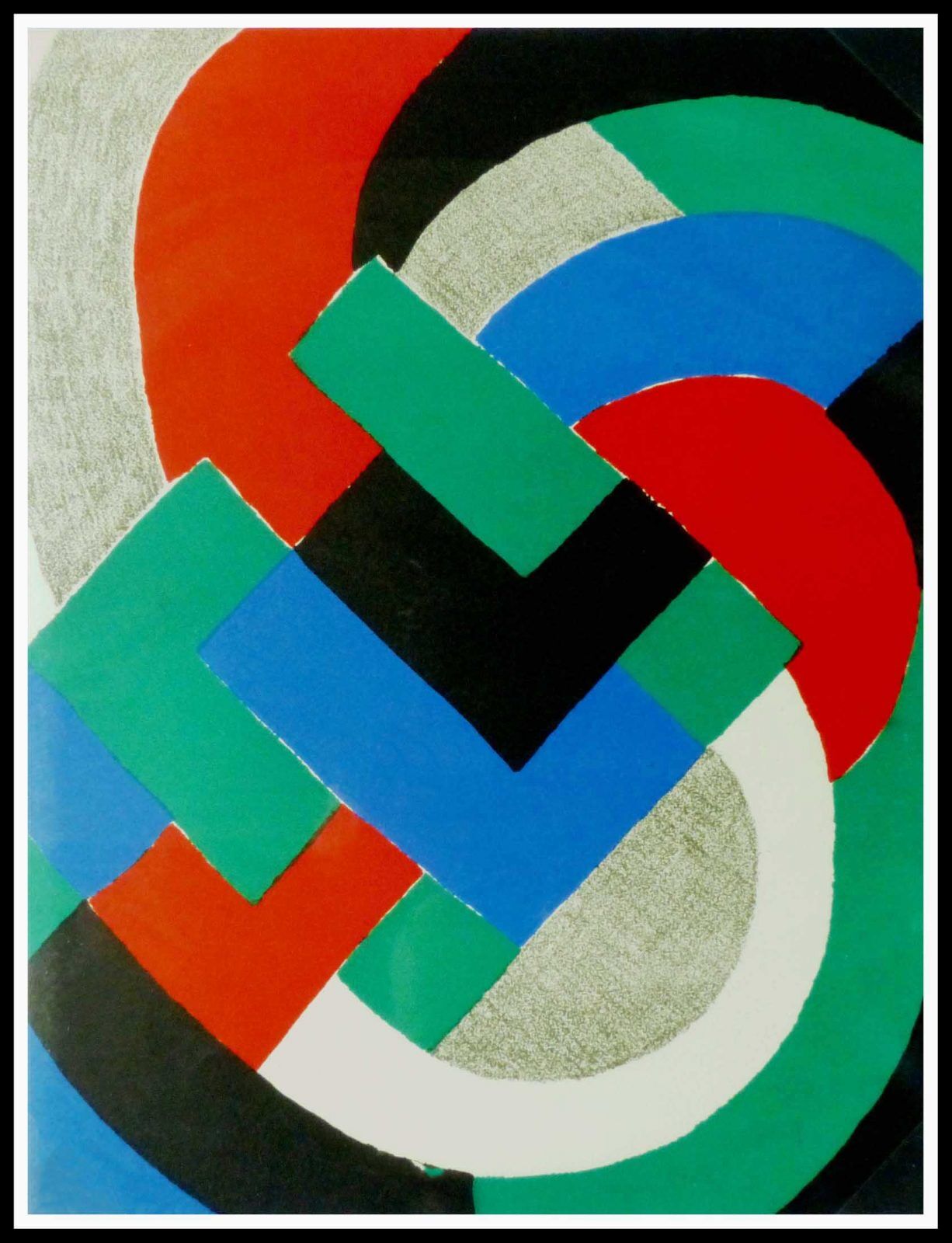 Original lithograph Sonia Delaunay 1969