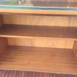 Vintage teak secretary with 3 drawers