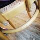 Lot trois chaise bistrot vintage miel de roseau cannage