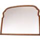 Stunning Antique Dutch Soeze Burl Wood Mirror Anno 1900