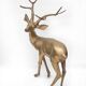Cerf laiton vintage xxl