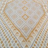 Traditional hand-woven carpet in pure wool 114x200cm