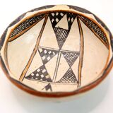 Berber dish with abstract patterns Sejnane Tunisia