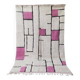 Berber rug in pure natural wool, size 150 x 250 cm