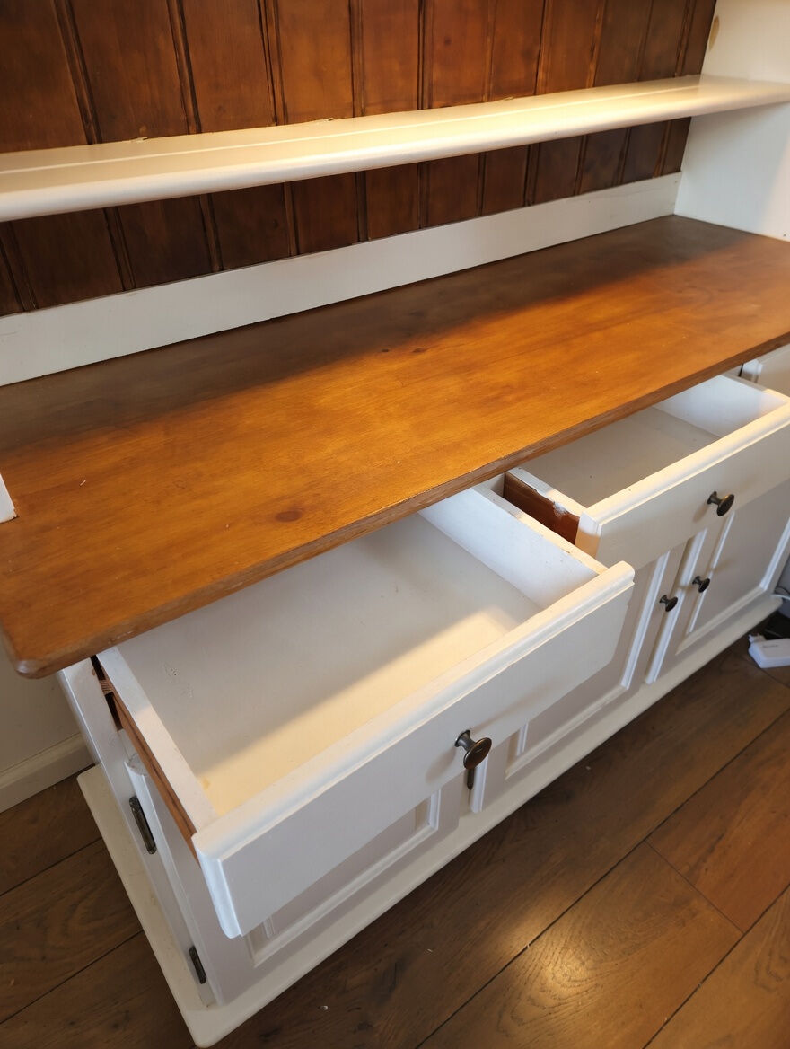 French provincial or rustic farmhouse buffet and dresser