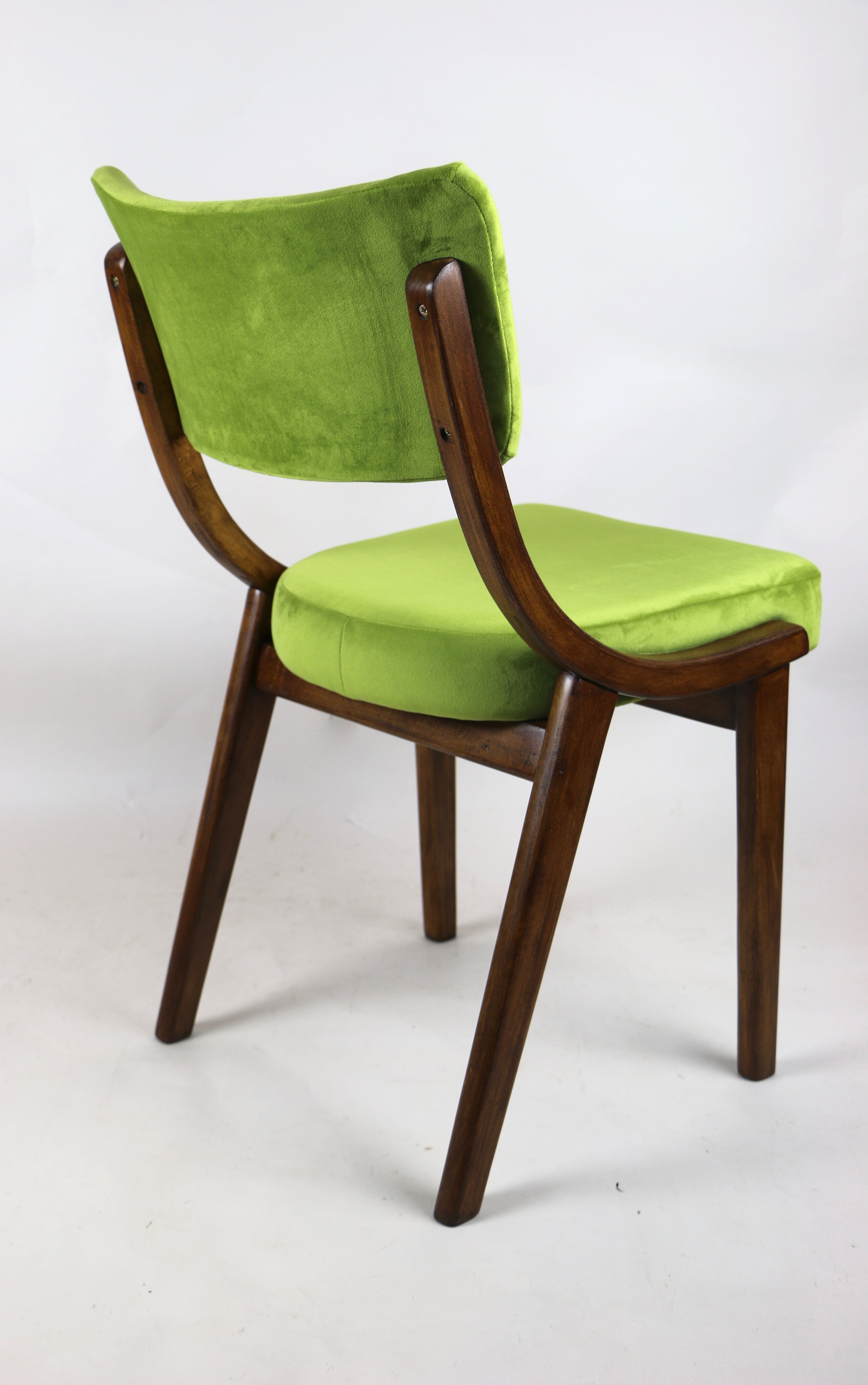 Chaise verte vintage
