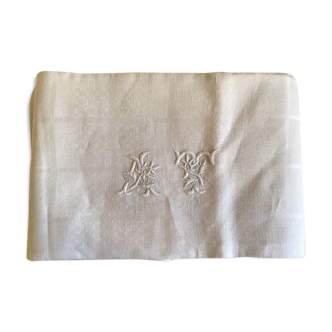 Nappe et ses 6 serviettes en lin