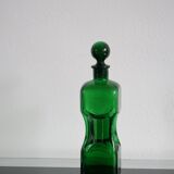Erven Lucas Vintage Decanter Bowls Green Glass Canterer