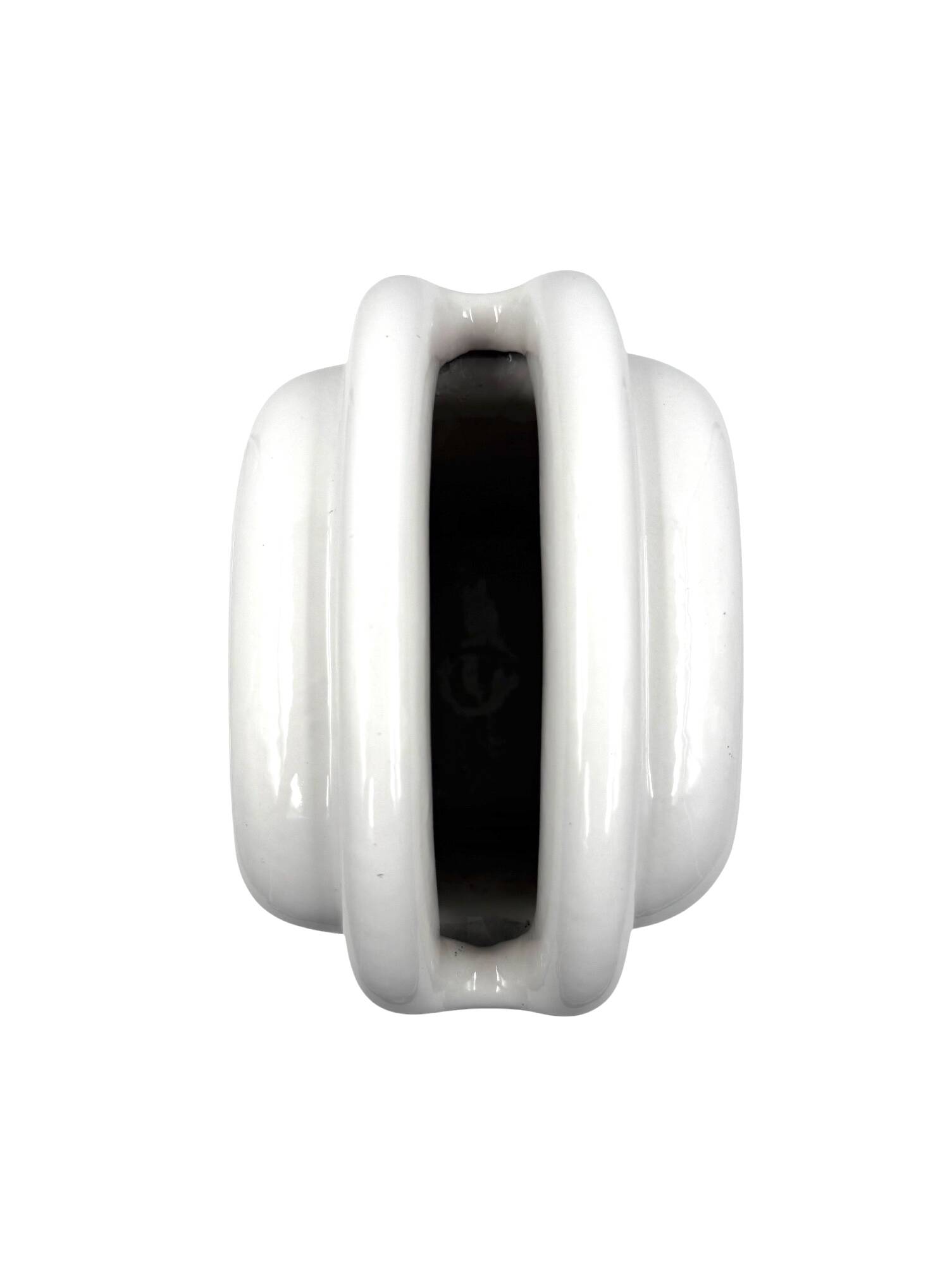 Sergio Asti, modern ceramic vase, Gabbianelli Italy ca. 1970