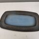 Dish in bluish colors from Hedehusene Ceramics (HK) Denmark 1960-70s