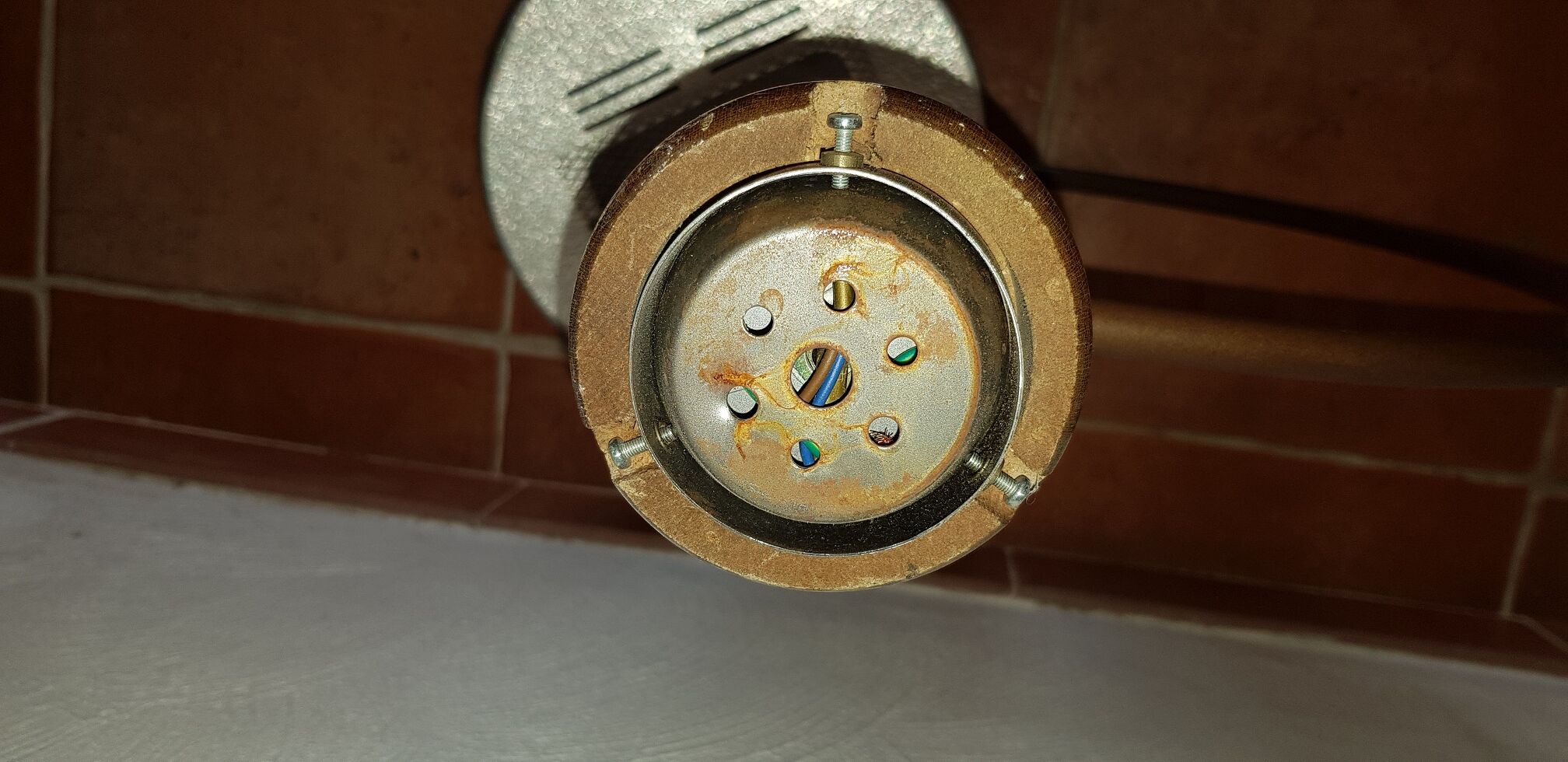 Halogen hanging lamp