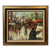 Henry Maurice D'Anty "Neige à Montmartre